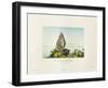 View of a Peak on the Island of Bora Bora-Ambroise Tardieu-Framed Giclee Print