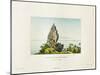 View of a Peak on the Island of Bora Bora-Ambroise Tardieu-Mounted Giclee Print