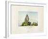 View of a Peak on the Island of Bora Bora-Ambroise Tardieu-Framed Giclee Print