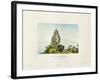 View of a Peak on the Island of Bora Bora-Ambroise Tardieu-Framed Giclee Print