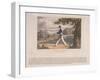 View of a Pedestrian Hobbyhorse, 1819-null-Framed Giclee Print