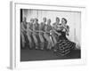 View of a Production of the Play "We're Telling You" at a WAC and Soldier Show-Charles E^ Steinheimer-Framed Photographic Print