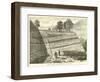 View of a Quarry "Section" or Cutting-null-Framed Giclee Print