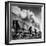 View of a Railcar Loaded with Iron Ore Moving Along the Tracks-Charles E^ Steinheimer-Framed Photographic Print