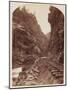 View of a Railroad in the Rockies, C.1865 (Albumen Print from Wet Collodion Negative)-William Henry Jackson-Mounted Giclee Print