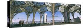 View of a Railroad Station, Oriente Station, Lisbon, Portugal-null-Stretched Canvas