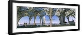 View of a Railroad Station, Oriente Station, Lisbon, Portugal-null-Framed Photographic Print