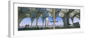 View of a Railroad Station, Oriente Station, Lisbon, Portugal-null-Framed Photographic Print