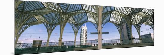 View of a Railroad Station, Oriente Station, Lisbon, Portugal-null-Mounted Photographic Print