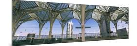 View of a Railroad Station, Oriente Station, Lisbon, Portugal-null-Mounted Photographic Print