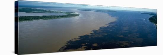 View of a River, Manaus, Amazon River, Amazonas, Brazil-null-Stretched Canvas