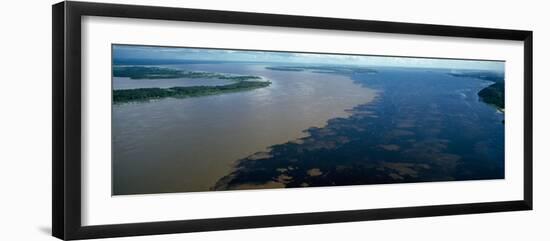 View of a River, Manaus, Amazon River, Amazonas, Brazil-null-Framed Photographic Print