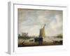 View of a River-Jeronymus van Diest II-Framed Art Print