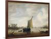 View of a River-Jeronymus van Diest II-Framed Art Print