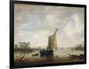 View of a River-Jeronymus van Diest II-Framed Art Print