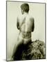 View of a Samoan Pe'A Tattoo, 19th Century-null-Mounted Photographic Print