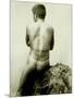 View of a Samoan Pe'A Tattoo, 19th Century-null-Mounted Photographic Print