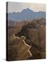 View of a Section of the Great Wall, Between Jinshanling and Simatai Near Beijing-John Woodworth-Stretched Canvas
