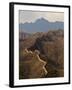 View of a Section of the Great Wall, Between Jinshanling and Simatai Near Beijing-John Woodworth-Framed Photographic Print