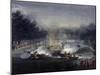 View of a Sham Fight on the Serpentine, Hyde Park, London, 1814-Charles Calvert-Mounted Giclee Print