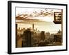 View of a Skyscraper at Sunset-Philippe Hugonnard-Framed Photographic Print