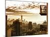 View of a Skyscraper at Sunset-Philippe Hugonnard-Mounted Photographic Print