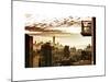 View of a Skyscraper at Sunset-Philippe Hugonnard-Mounted Art Print
