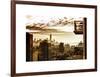 View of a Skyscraper at Sunset-Philippe Hugonnard-Framed Art Print