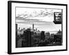 View of a Skyscraper - One World Trade Center (1WTC) and Midtown Manhattan-Philippe Hugonnard-Framed Photographic Print