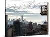 View of a Skyscraper - One World Trade Center (1WTC) and Midtown Manhattan-Philippe Hugonnard-Stretched Canvas