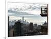 View of a Skyscraper - One World Trade Center (1WTC) and Midtown Manhattan-Philippe Hugonnard-Framed Photographic Print