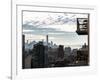 View of a Skyscraper - One World Trade Center (1WTC) and Midtown Manhattan-Philippe Hugonnard-Framed Photographic Print