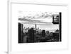 View of a Skyscraper - One World Trade Center (1WTC) and Midtown Manhattan-Philippe Hugonnard-Framed Art Print