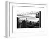 View of a Skyscraper - One World Trade Center (1WTC) and Midtown Manhattan-Philippe Hugonnard-Framed Art Print