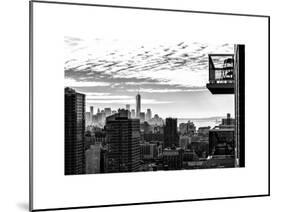 View of a Skyscraper - One World Trade Center (1WTC) and Midtown Manhattan-Philippe Hugonnard-Mounted Art Print