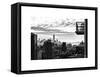 View of a Skyscraper - One World Trade Center (1WTC) and Midtown Manhattan-Philippe Hugonnard-Framed Stretched Canvas