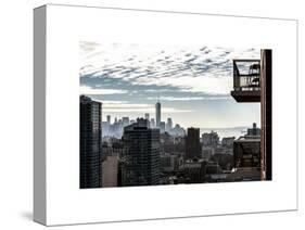 View of a Skyscraper - One World Trade Center (1WTC) and Midtown Manhattan-Philippe Hugonnard-Stretched Canvas