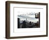 View of a Skyscraper - One World Trade Center (1WTC) and Midtown Manhattan-Philippe Hugonnard-Framed Art Print