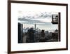 View of a Skyscraper - One World Trade Center (1WTC) and Midtown Manhattan-Philippe Hugonnard-Framed Art Print