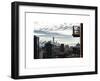 View of a Skyscraper - One World Trade Center (1WTC) and Midtown Manhattan-Philippe Hugonnard-Framed Art Print