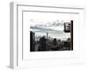 View of a Skyscraper - One World Trade Center (1WTC) and Midtown Manhattan-Philippe Hugonnard-Framed Art Print