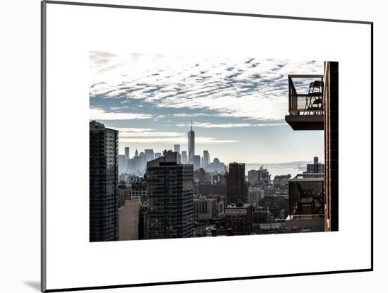 View of a Skyscraper - One World Trade Center (1WTC) and Midtown Manhattan-Philippe Hugonnard-Mounted Art Print