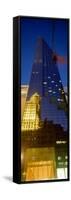 View of a Skyscraper, Trump Tower, Fifth Avenue, Manhattan, New York City, New York State, USA-null-Framed Stretched Canvas