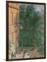 View of a Small Yard-Adolph Friedrich Erdmann von Menzel-Framed Giclee Print