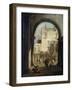 View of a Square and a Palace, Between 1775 and 1780-Francesco Guardi-Framed Giclee Print