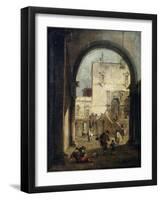 View of a Square and a Palace, Between 1775 and 1780-Francesco Guardi-Framed Giclee Print