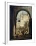 View of a Square and a Palace, Between 1775 and 1780-Francesco Guardi-Framed Giclee Print