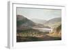 View of a Stone Bridge across the Valley and River at Risca in Monmouthshire-Edward Pugh-Framed Giclee Print