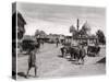 View of a Street from the North Gate, Baghdad, Iraq, 1925-A Kerim-Stretched Canvas