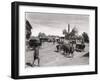 View of a Street from the North Gate, Baghdad, Iraq, 1925-A Kerim-Framed Giclee Print